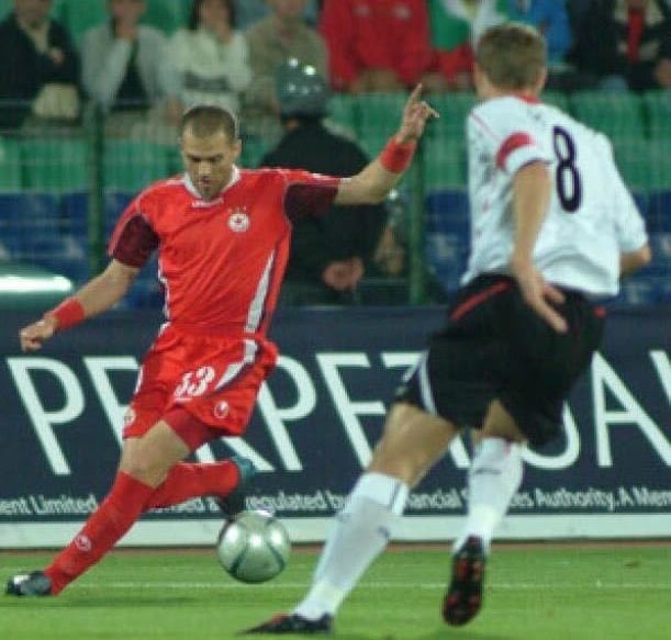 Slavko Matic football career photograph 1